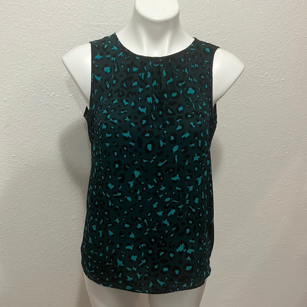 Apt 9 Leopard Print Sleeveless Top (Small)